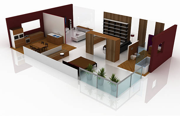 Bungalow zoning and layout planning